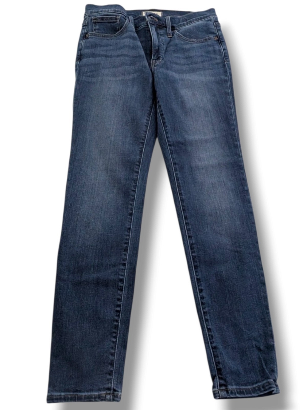Madewell 9" Midrise Skinny Jeans in Dark Blue Wash, Size 29.